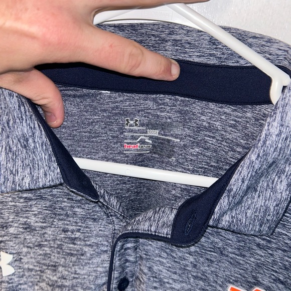 Men’s XL Under Armour Auburn 2 button Polo Shirt - Picture 2 of 3